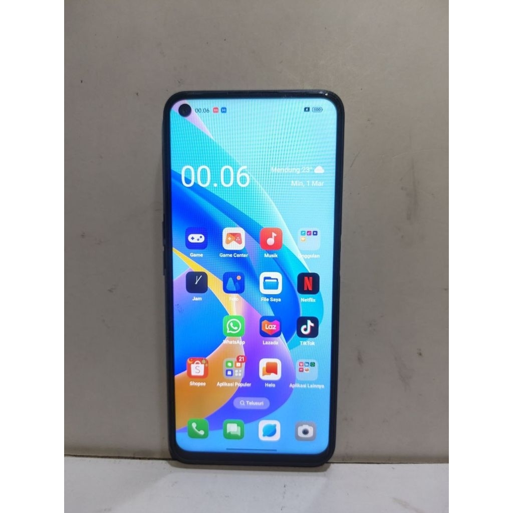 OPPO A76 RAM 6+4GB / 128GB HANDPHONE SECOND ANDROID NORMAL SIAP PAKAI