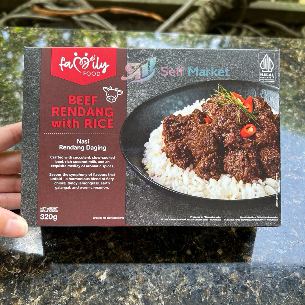 Makanan Siap Saji Kare Ayam, Daging Lada Hitam, Rendang Daging, Ayam Taliwang, Sate Ayam, Ikan Bumbu