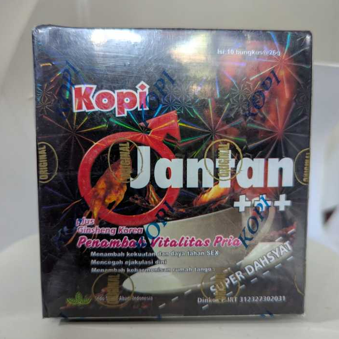 10 Sachet Kopi Extra Jantan Max Original - Rasa Otentik, Kualitas , Praktis Dibawa