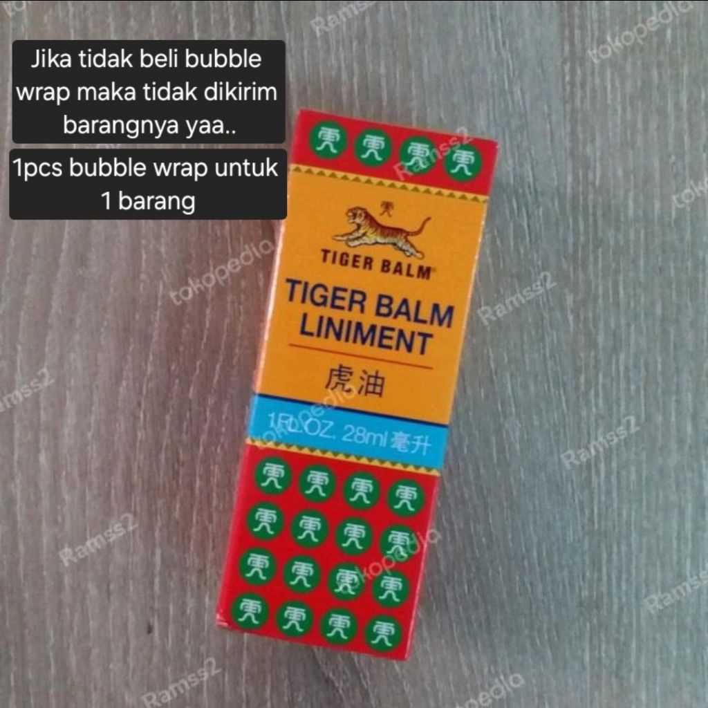 Tiger Balm Liniment Asli Singapore