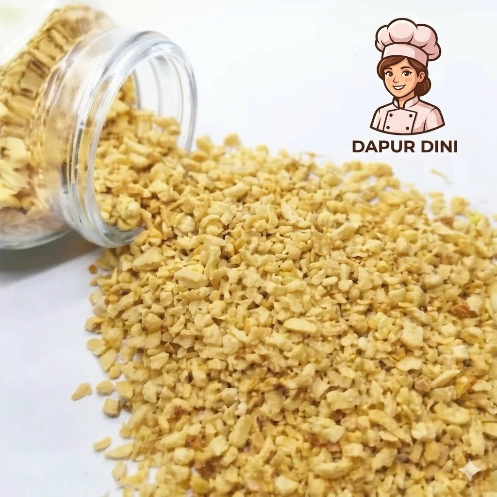 bawang putih goreng/bawang putih goreng cincang/bawang putih kating