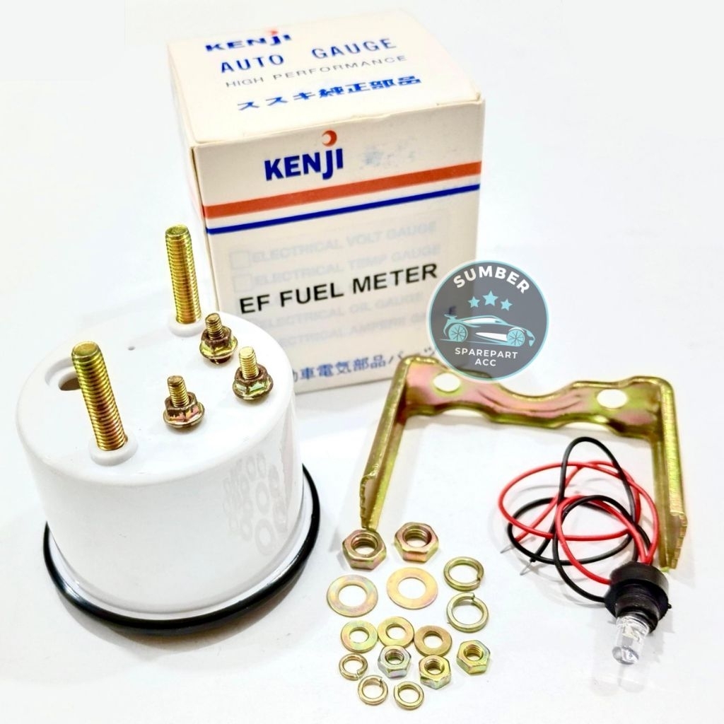 Fuel Meter Untuk Indikator Bensin Mobil dan Motor Universal / Ampere Meter Minyak Bensin Universal