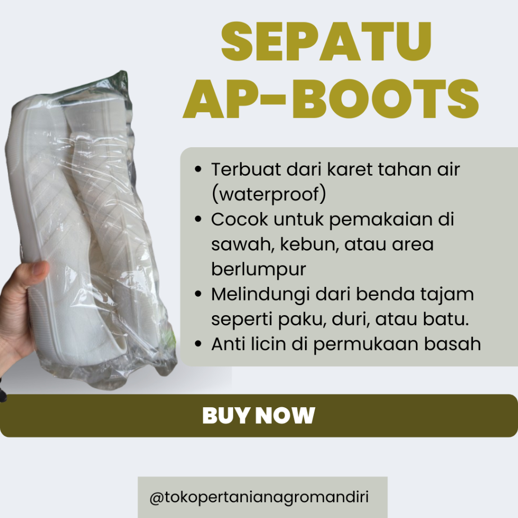 Sepatu AP Boots Sepatu Karet Sepatu Pull