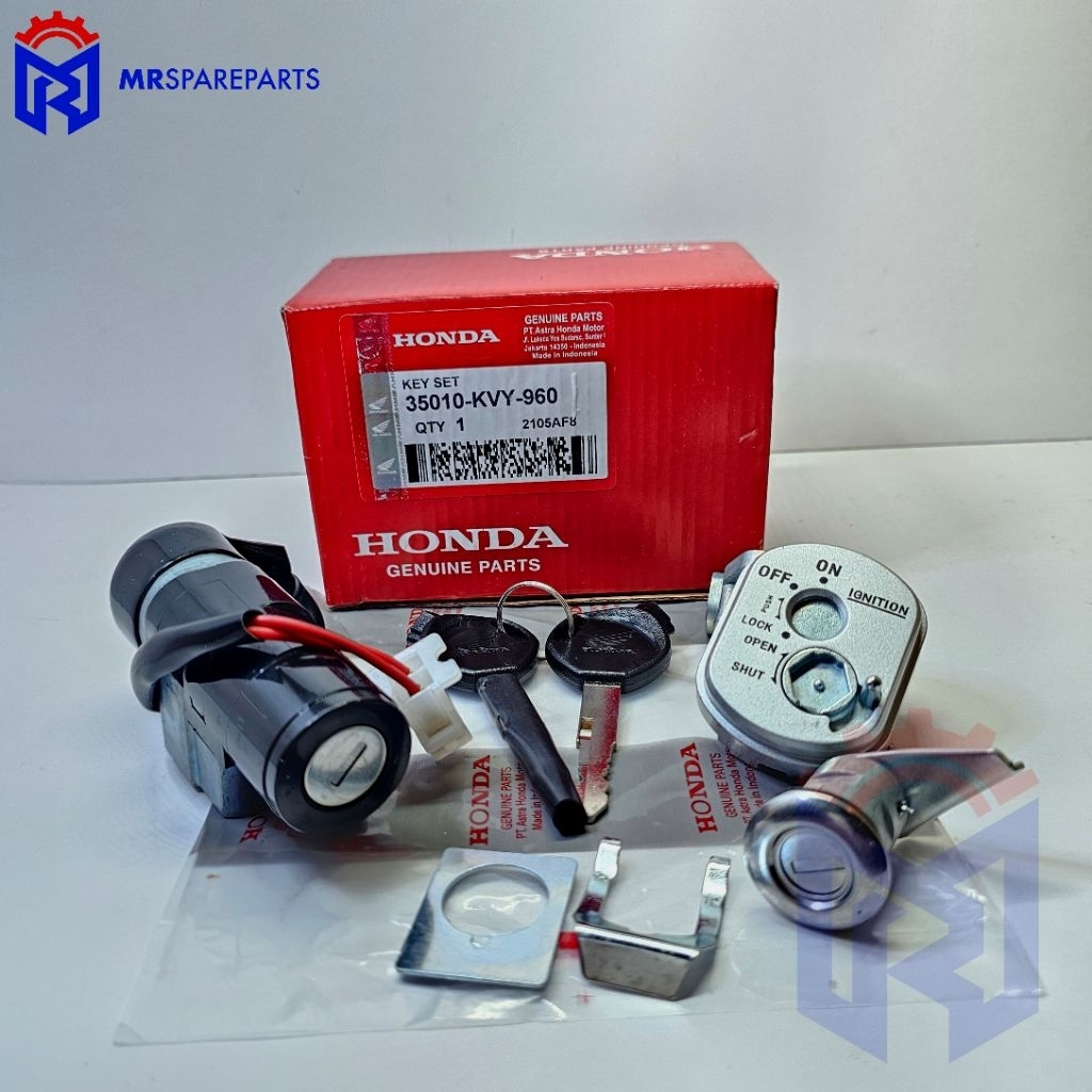 Kunci Kontak Key Set + Jok Motor Beat Lama Beat Karbu KVY