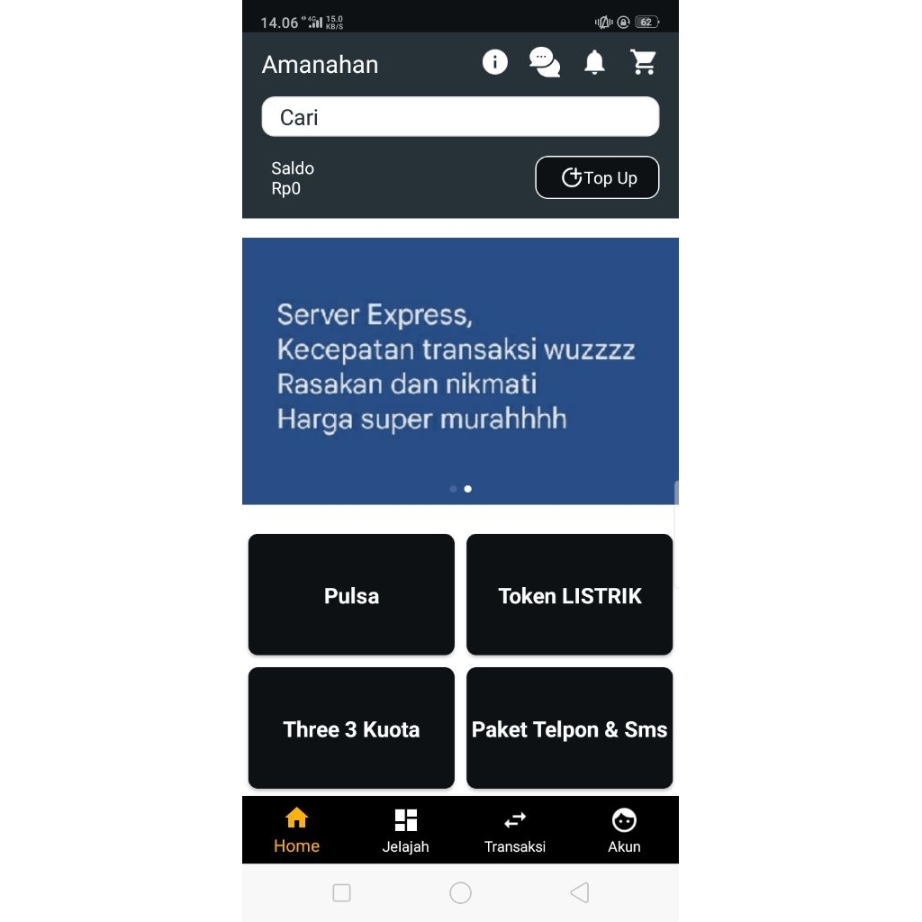 aplikasi jual pulsa dan data