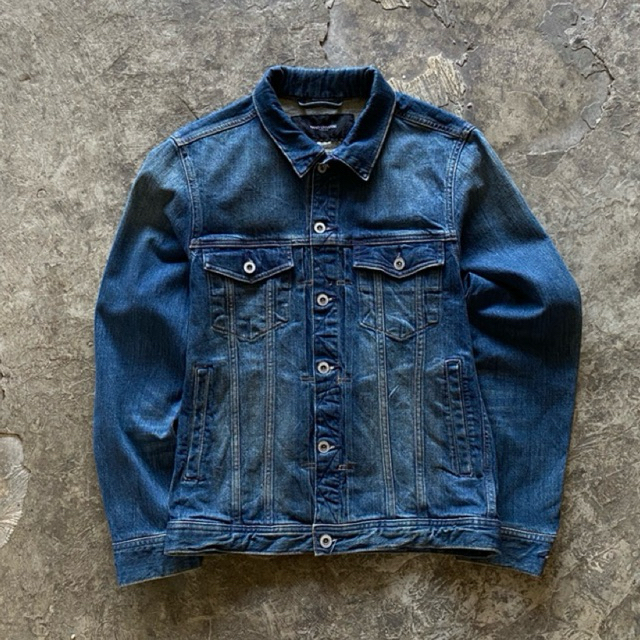 NANO-UNIVERSE TRUCKER JACKET DENIM