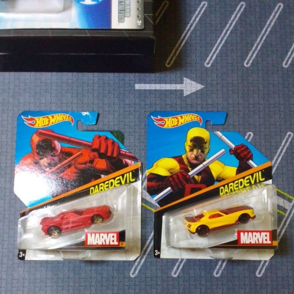 HOT WHEELS MARVEL CHARACTER CARS DAREDEVIL