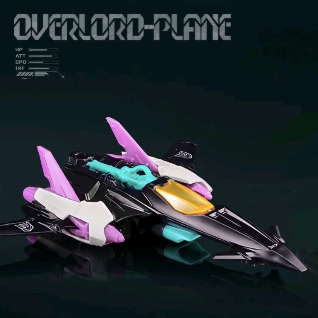 BLOKEES Wheels Transformers C02 Overlord Plane, Overlord Tank OFC Fixed