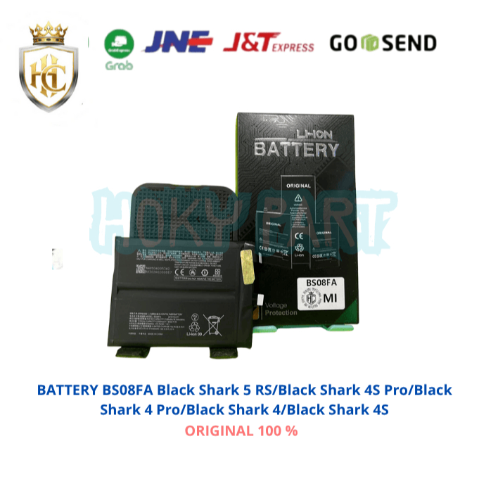 BATERAI BS08FA XIAOMI REDMI Black Shark 5 RS/Black Shark 4S Pro/Black Shark 4 Pro/Black Shark 4/Blac