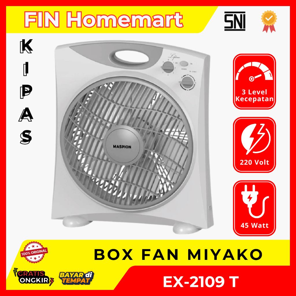 Kipas Angin / BOX / Maspion EX 2109