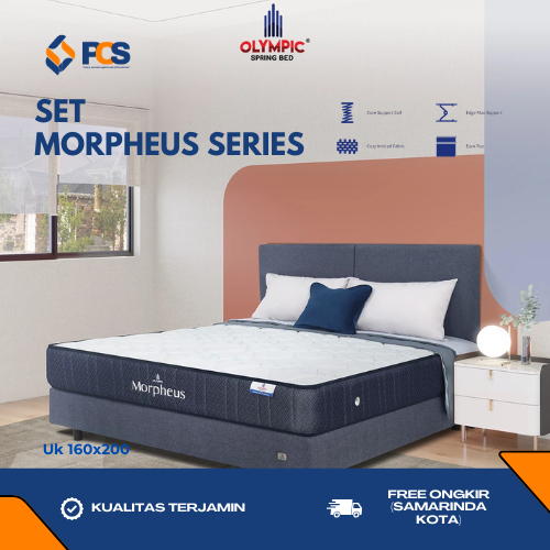 Set Spring Bed Olympic Series Morpheus / Set Spring Bed Divan Sandaran / Spring Bed Olympic