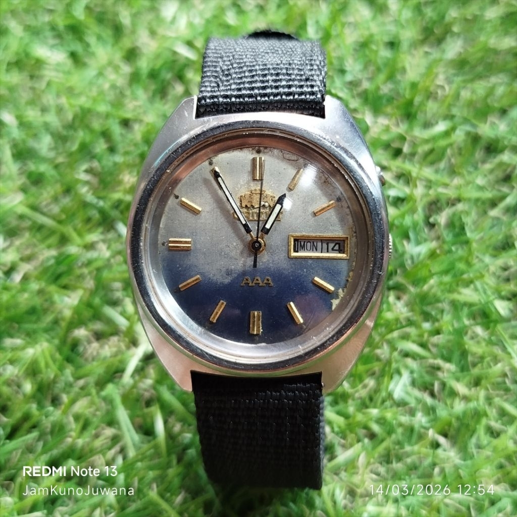 jam tangan pria ORIENT  automatic 21 jewels vintage watch