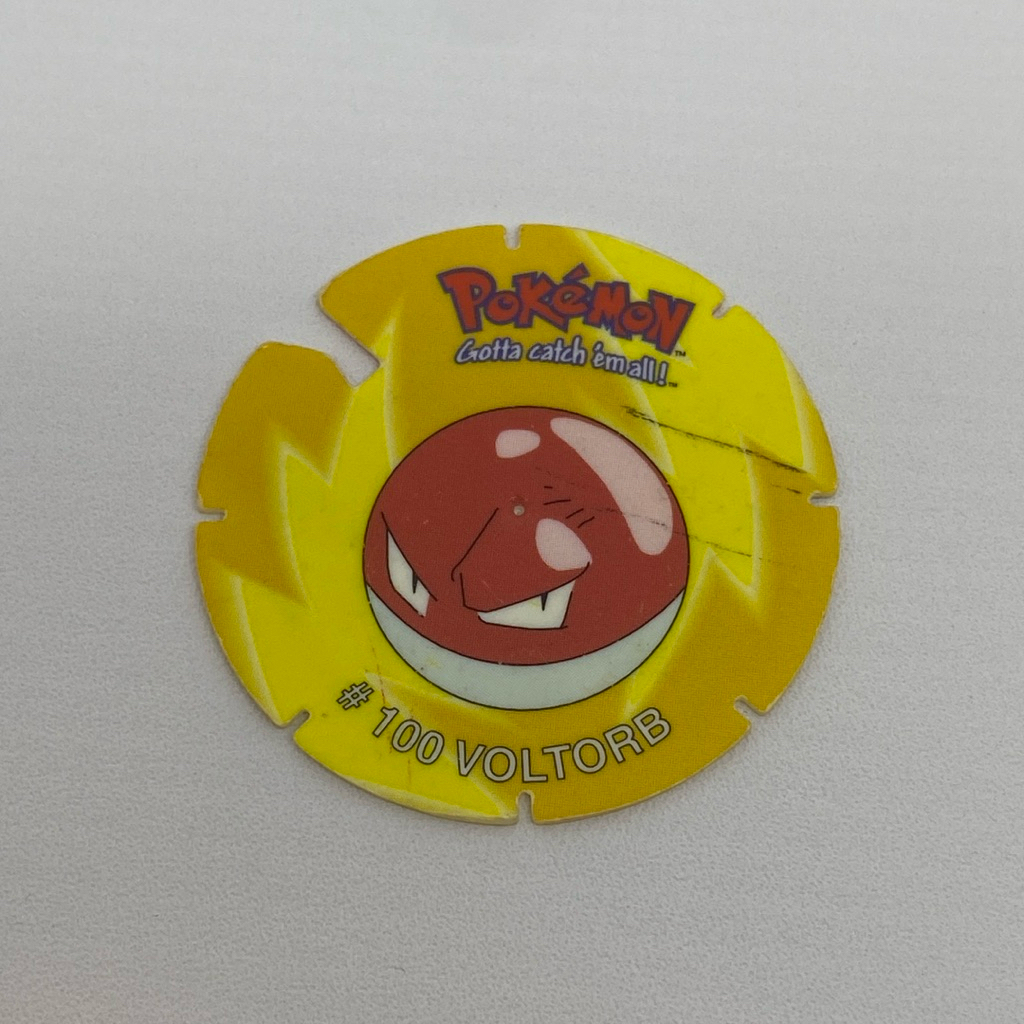 Tazos Pokemon Spin Chiki - Voltorb