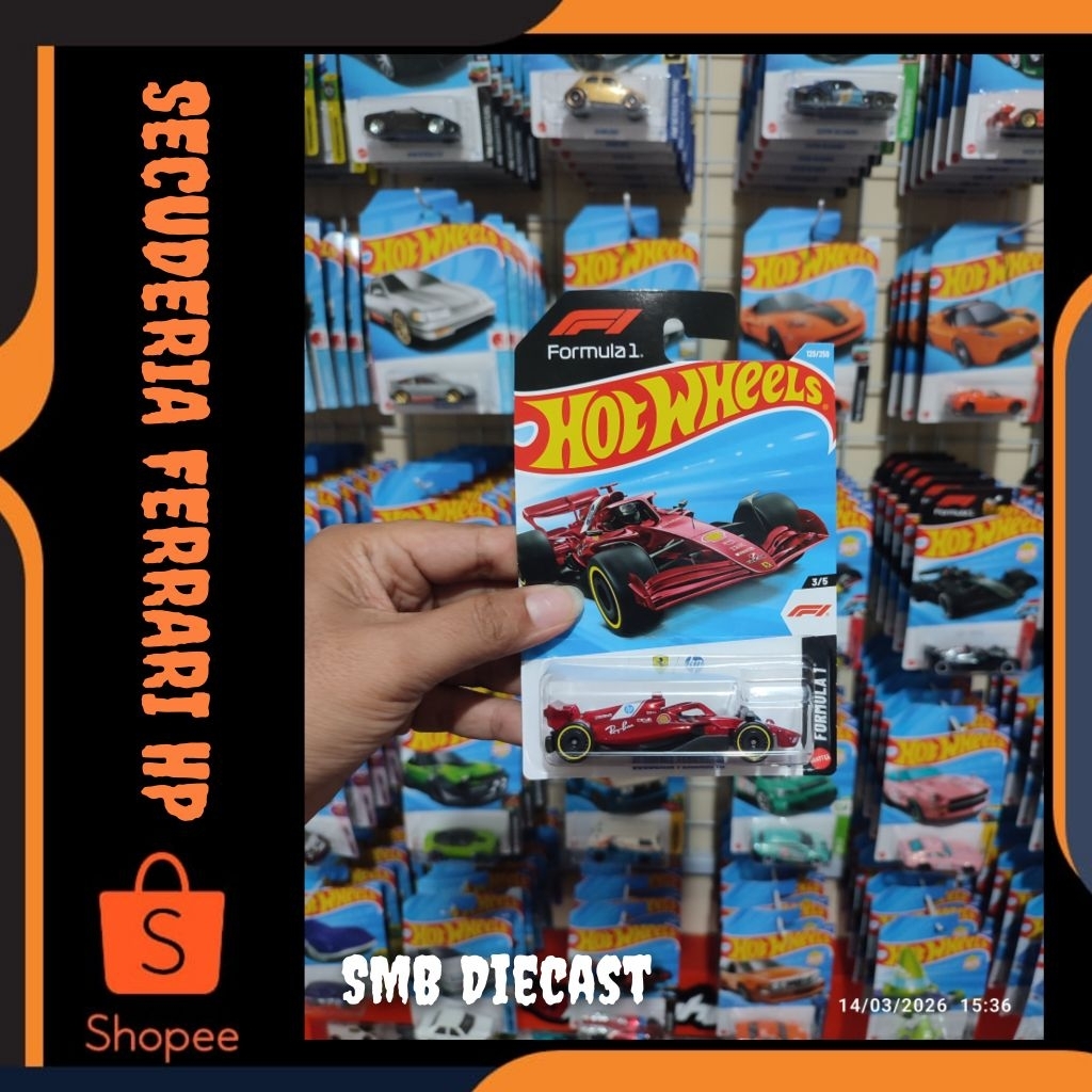 HOT WHEELS FORMULA 1 SECUDERIA FERRARI HP