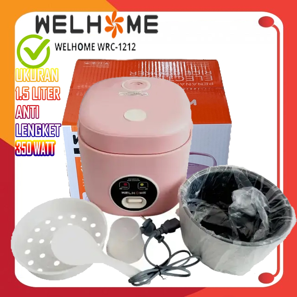 Magic Com Wellhome WRC-1212 1.2liter  ANTI LENGKET