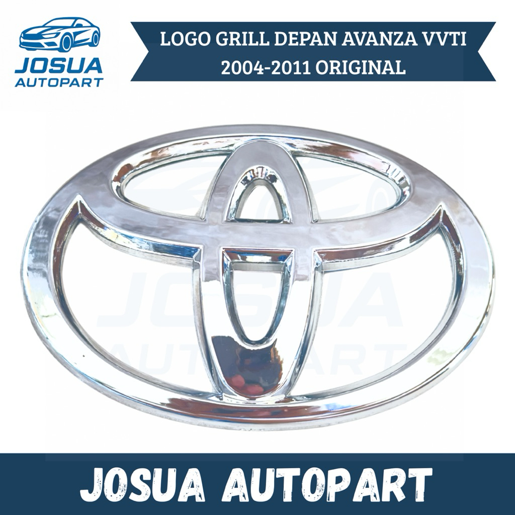 LOGO GRILL DEPAN AVANZA VVTI 2004–2011 ORIGINAL