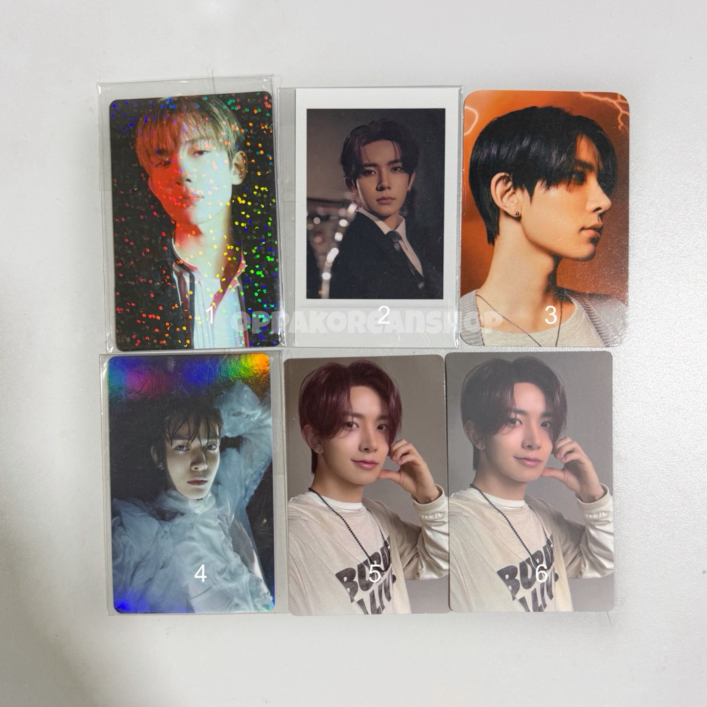 [READY] Official Photocard PC Enhypen Heeseung Dark Blood Dark Moon Memorabilia Romance Untold