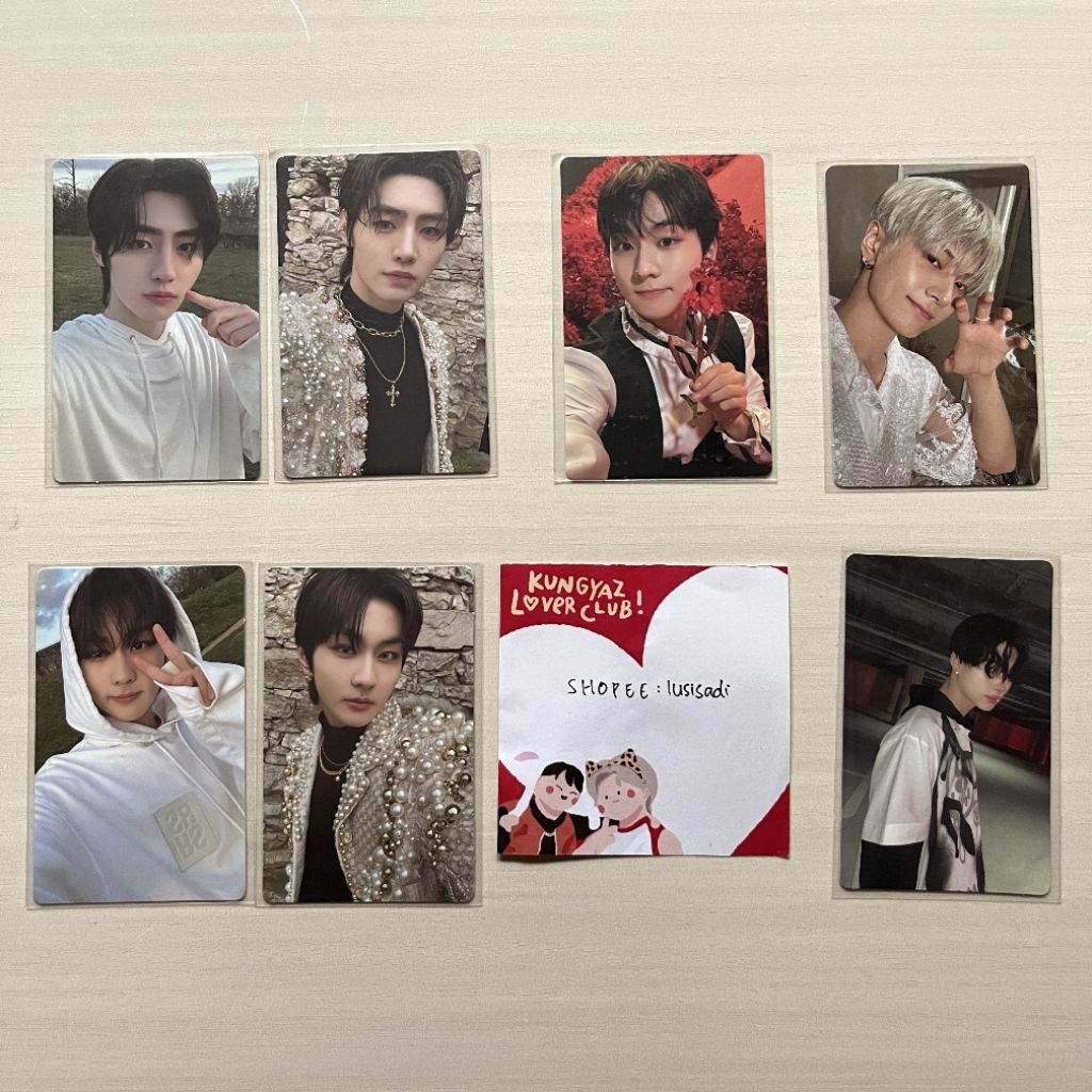 ENHYPEN Sunghoon, Jungwon Dark Blood Weverse New Ver, Jay Orange Blood Kalpa Ver,  Ni-ki MDO / Manif