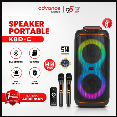 SPEAKER AKTIF ADVANCE K8D C