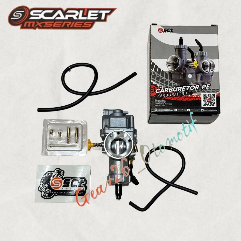 KARBURATOR SCARLET RACING KARBU PE 24 26 28 ORIGINAL SCARLET RACING