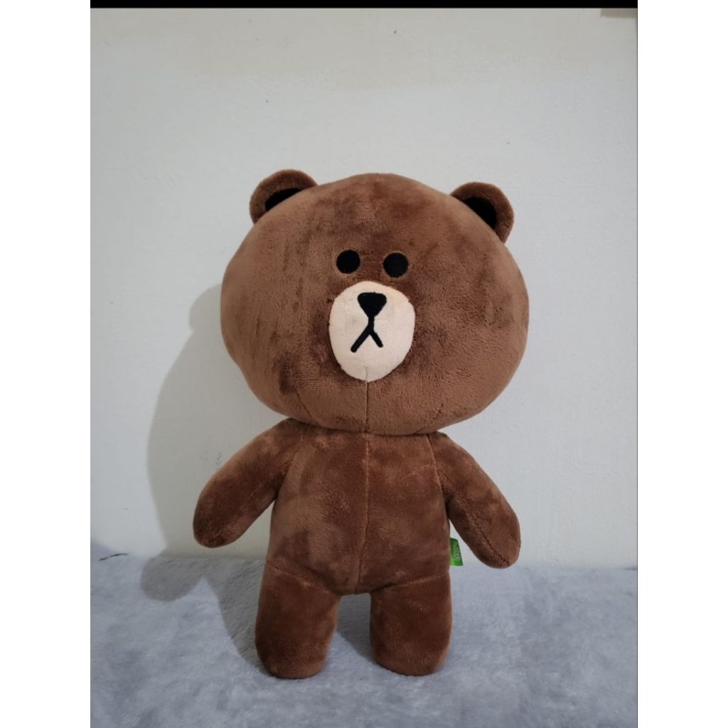 Boneka line friends - Brown