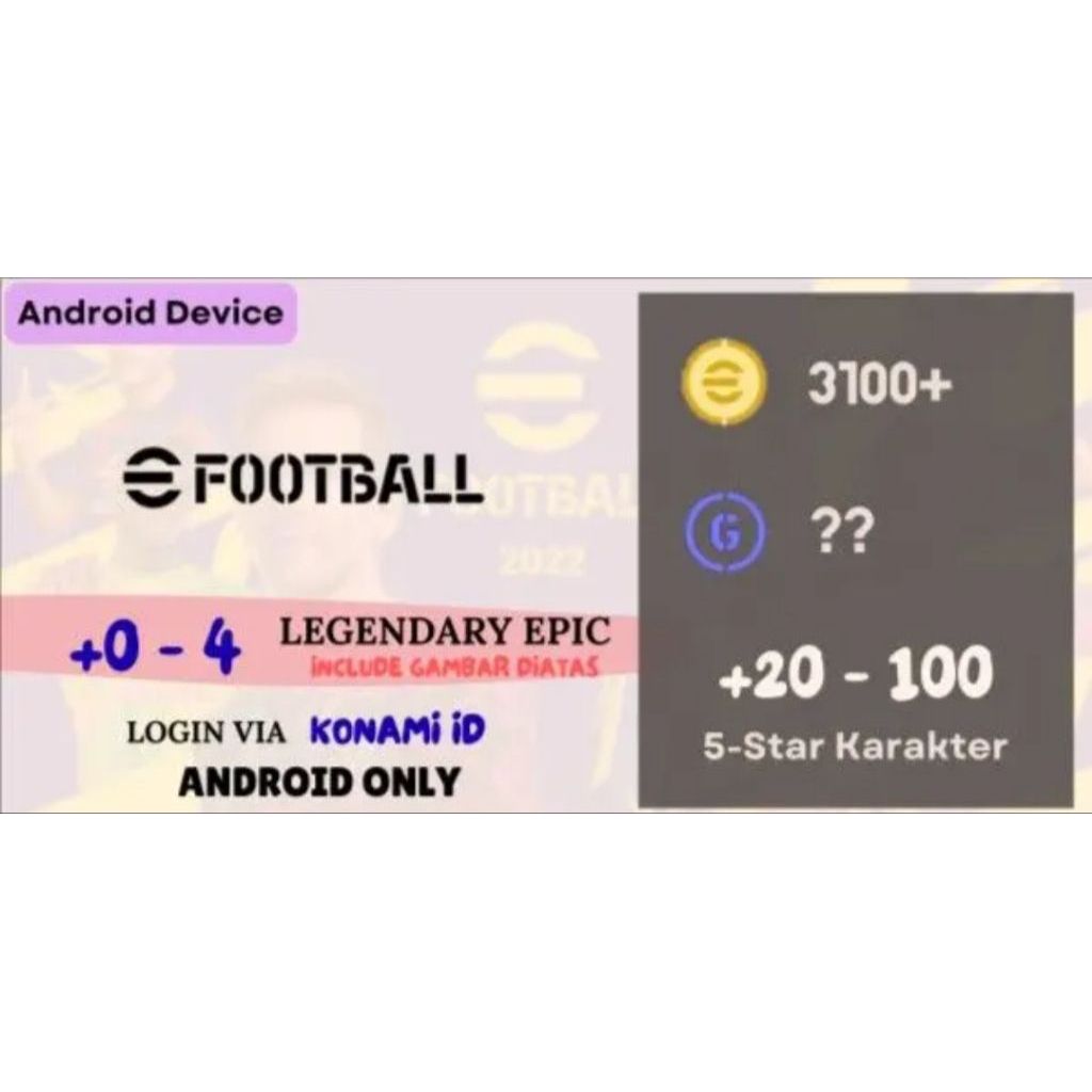Akun Reroll eFootball [Android] - 7