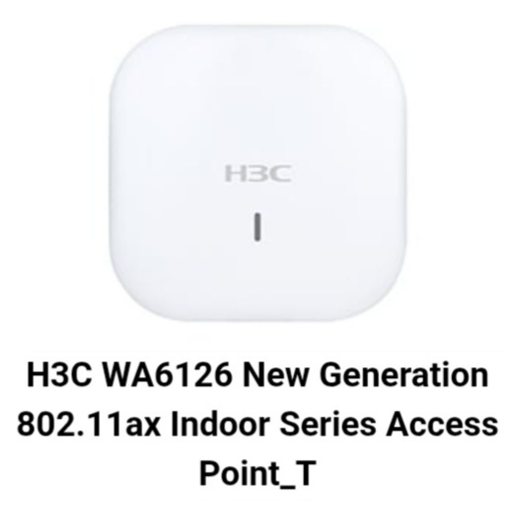 H3C WA6126 is a Wi-Fi 6 (802.11ax) access point