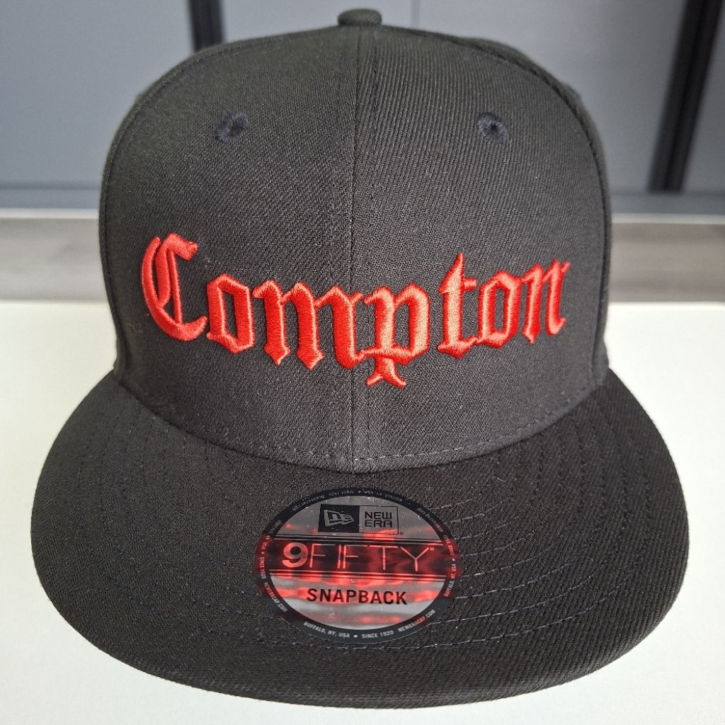 Compton Black & Red x New Era 9FIFTY OSFM