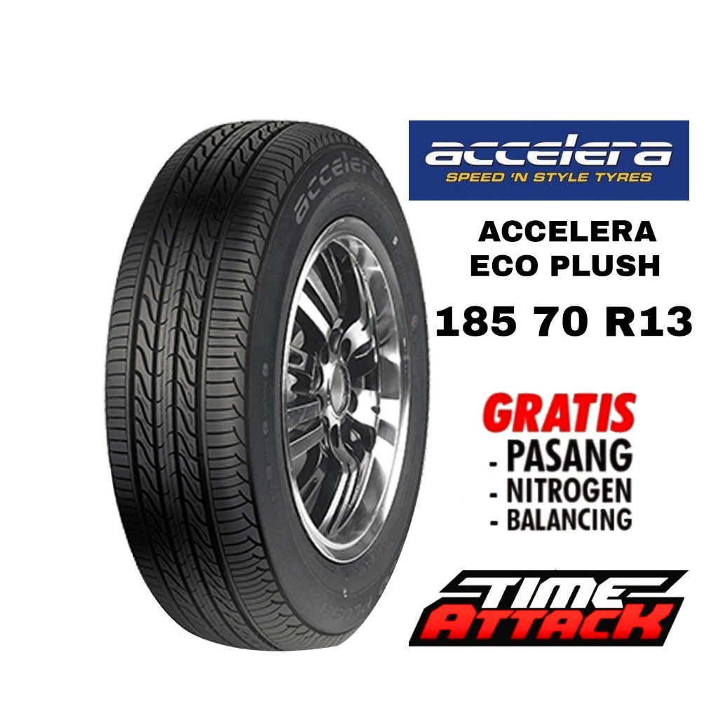 Ban Mobil Accelera Ecoplush 185 70 R13 Ban Mobil Tubeless Ring 13