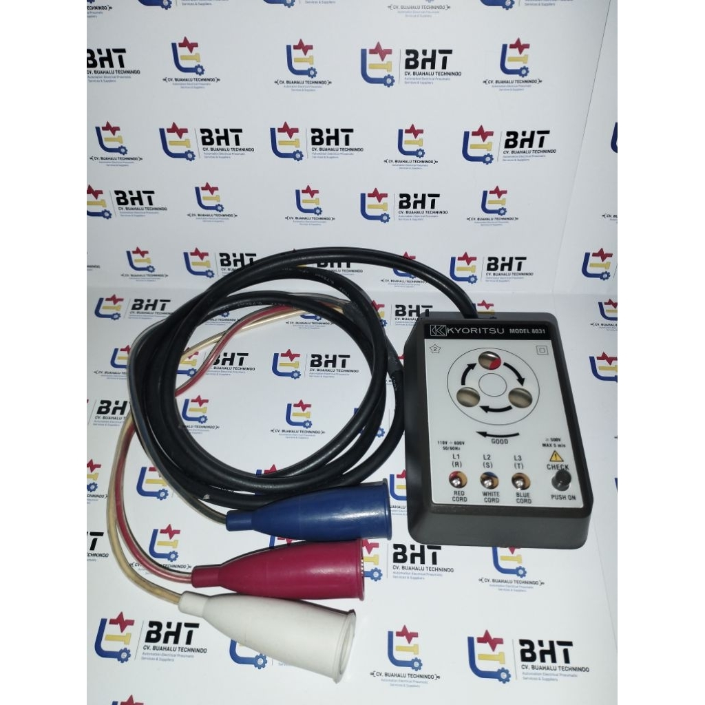 Kyoritsu 8031 3 phase sequence rotation checker alat ukur Original