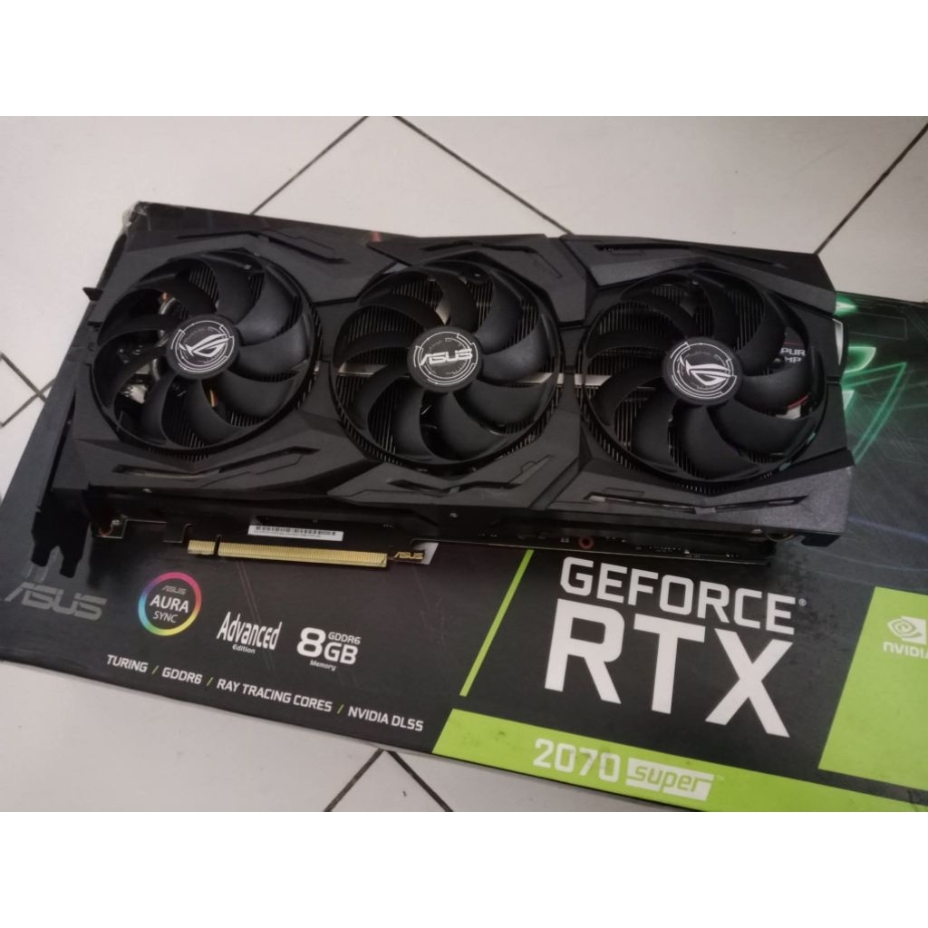 Asus Rog Strix RTX 2070 Super (Segel + Fulset)