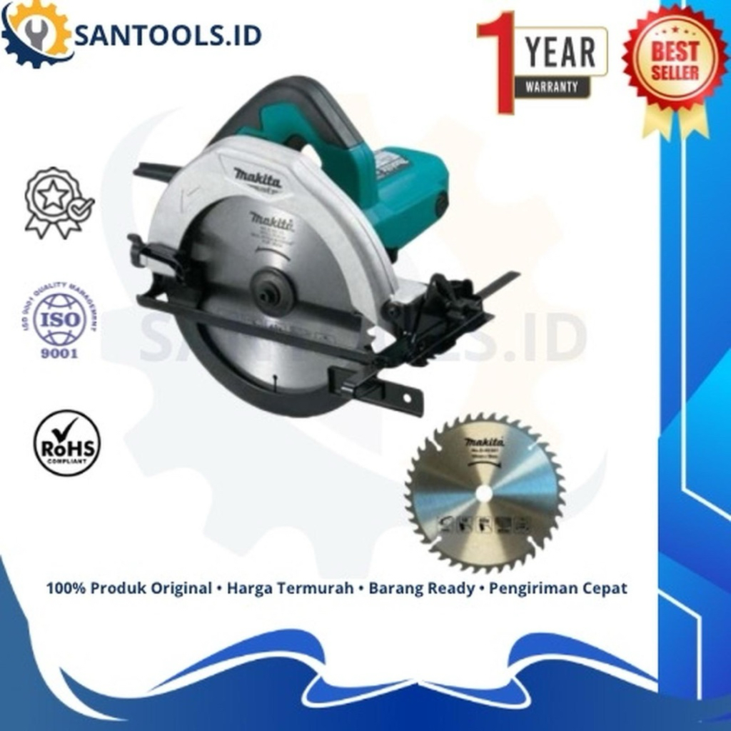 mesin circuller maktec mt 583 potong kayu maktec ukuran 7"