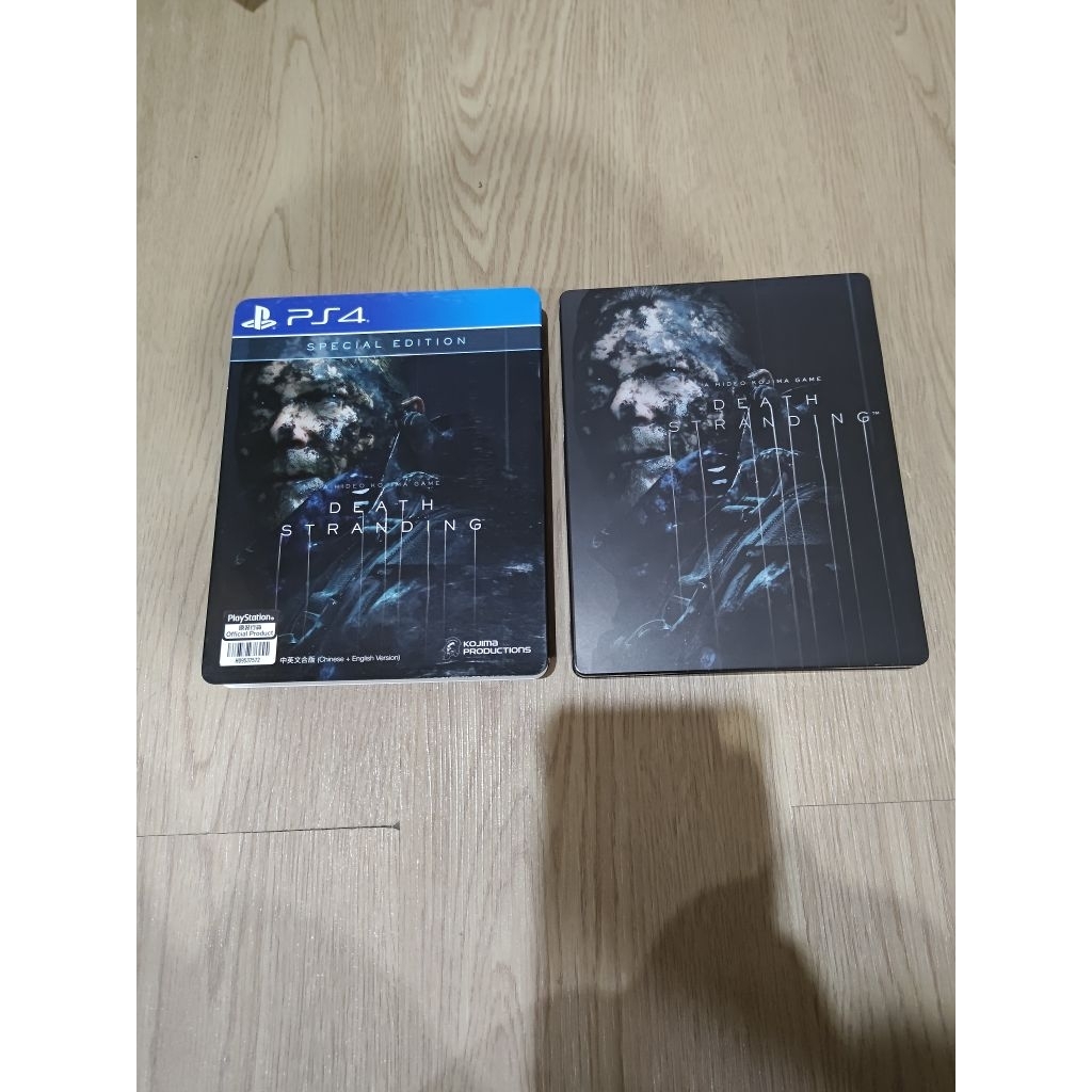 PS4 DEATH STRANDING SPESIAL EDITION REG 3 STEELBOOK
