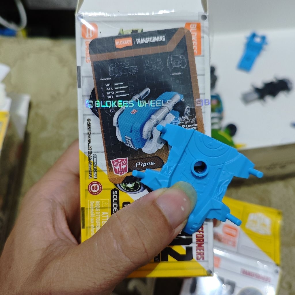 BLOKEES WHEELS TRANSFORMERS C02 PIPES