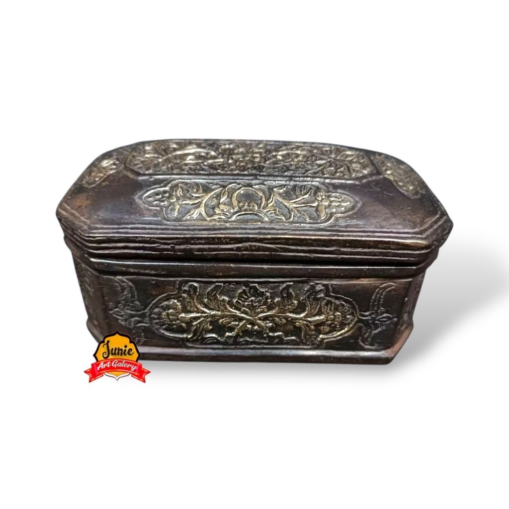 Kotak Kuningan Tempat Perhiasan Cincin Dll