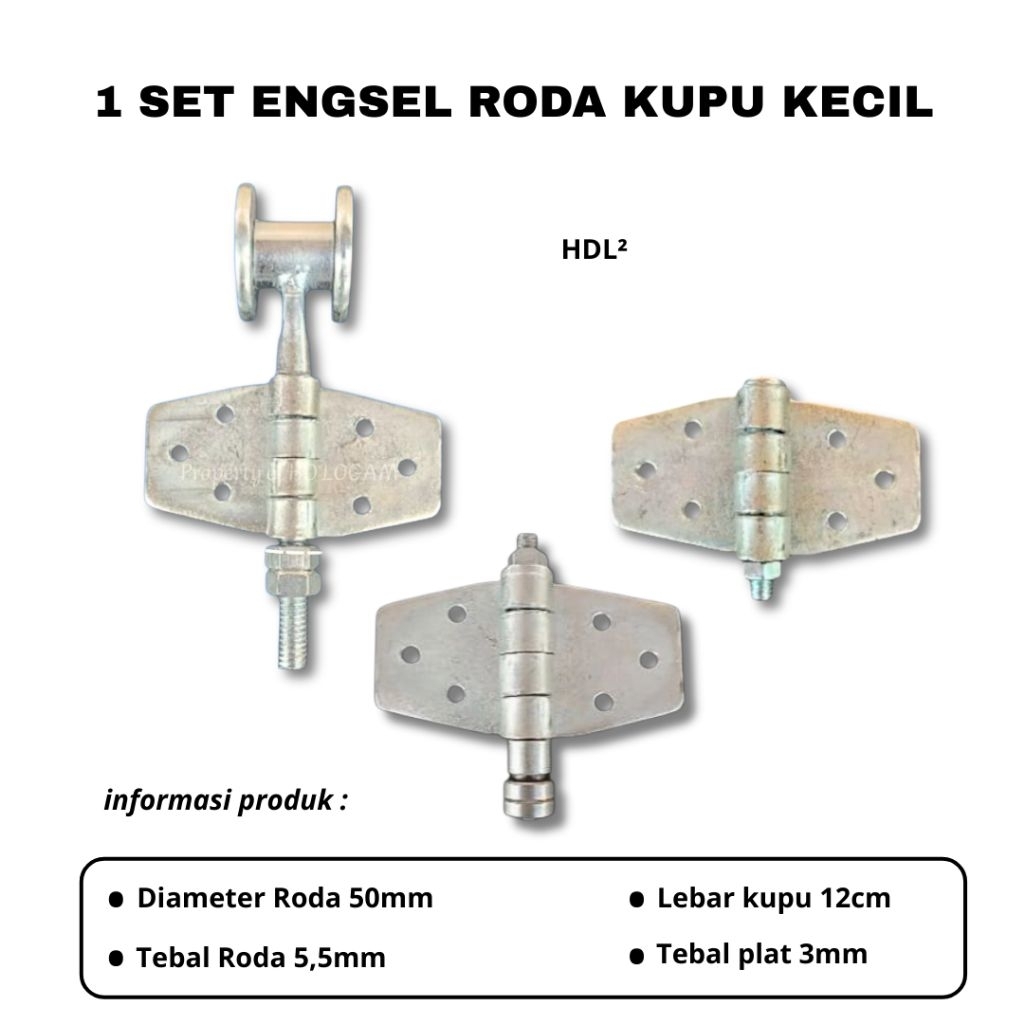 (PROMO)Set engsel Rel kecil |Engsel Dutty|Engsel pintu sleding kayu jati