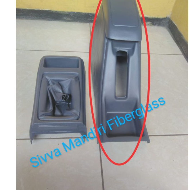 Console Box Kijang Kapsul Lama Tahun 1999-2000 Model Ori Polos Bagian Box Saja