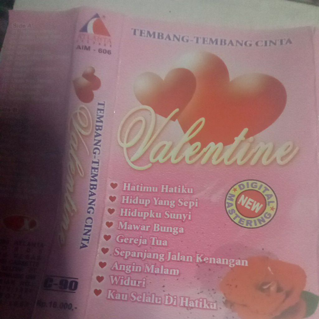 kaset pita VALENTINE A10-63