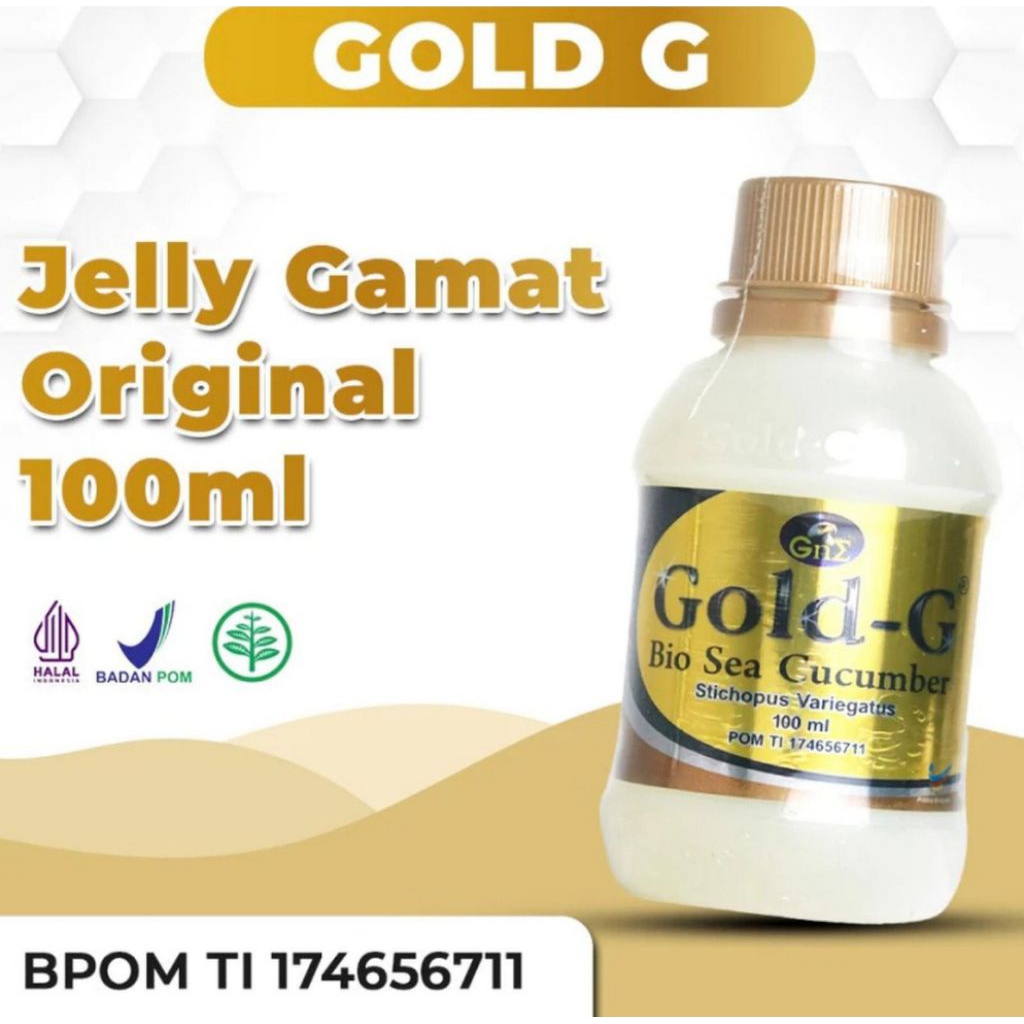Gold-G Jelly Gamat Gold Original 100% Asli