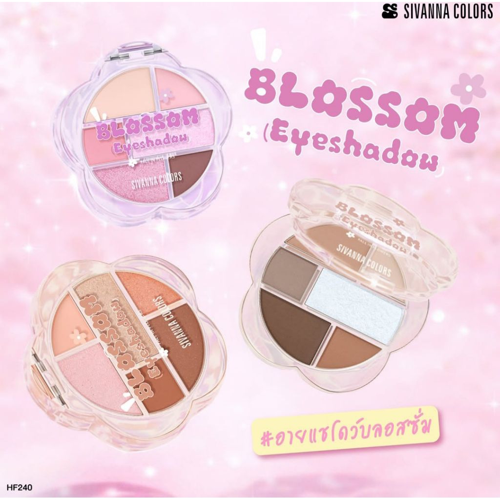 SIVANNA COLORS BLOSSOM EYESHADOW / EYESHADOW SIVANNA ORIGINAL THAILAND