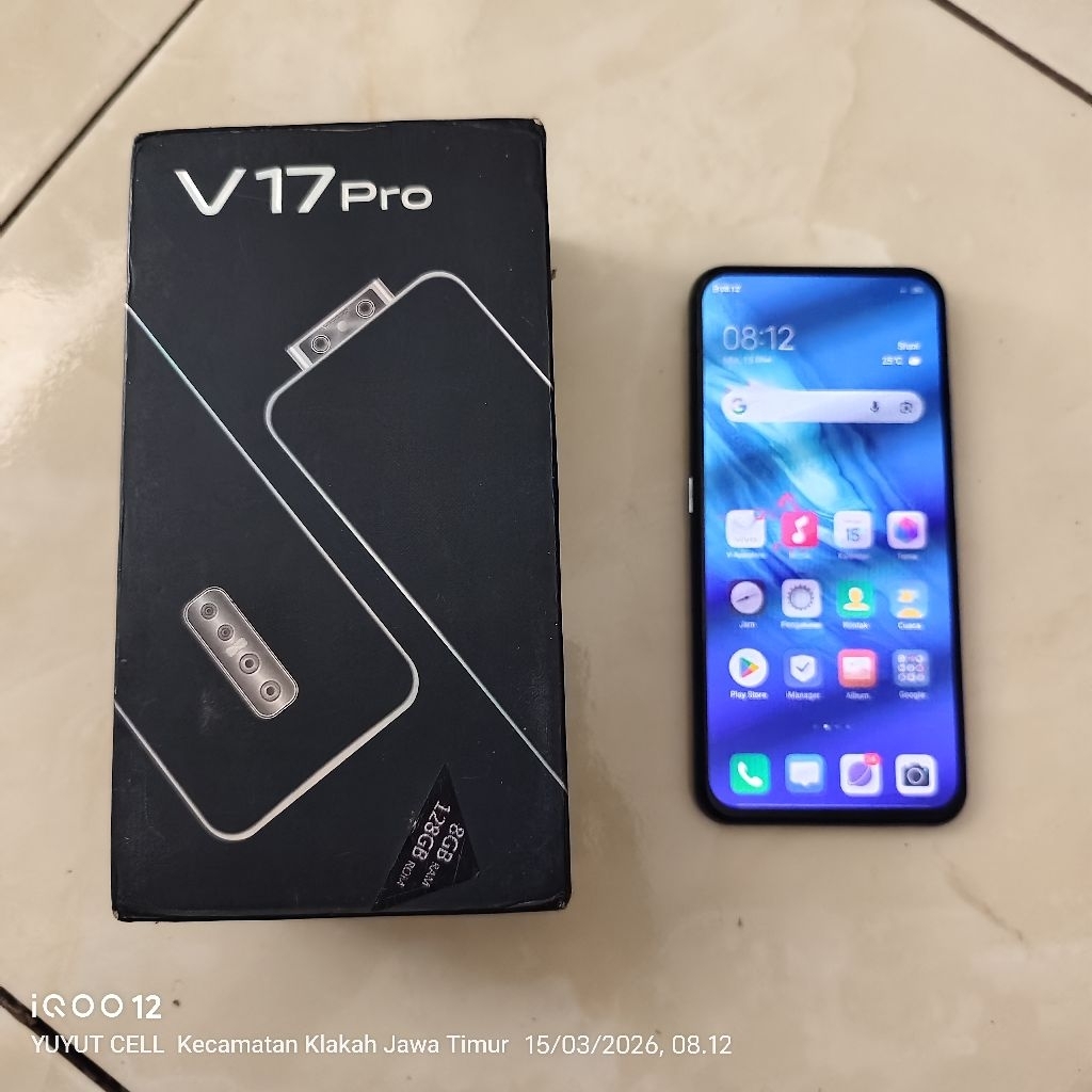 HP BEKAS ANDROID BEKAS VIVO V17 PRO 8/128 GB NORMAL