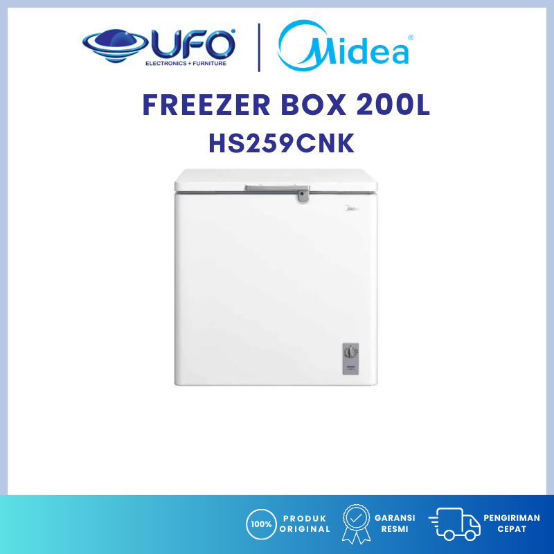 Midea Chest Freezer Box 200 Liter HS259CNK