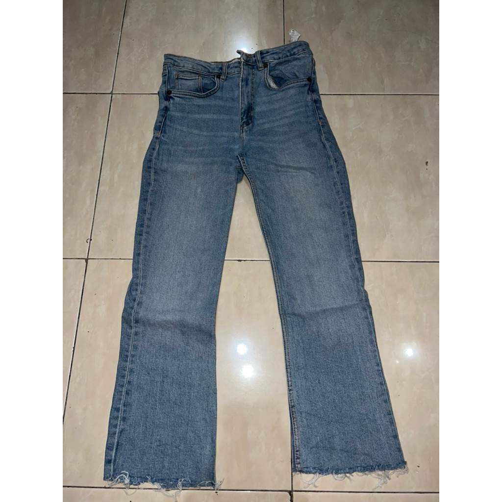 PRELOVED ZARA JEANS WANITA ORIGINAL MURAH