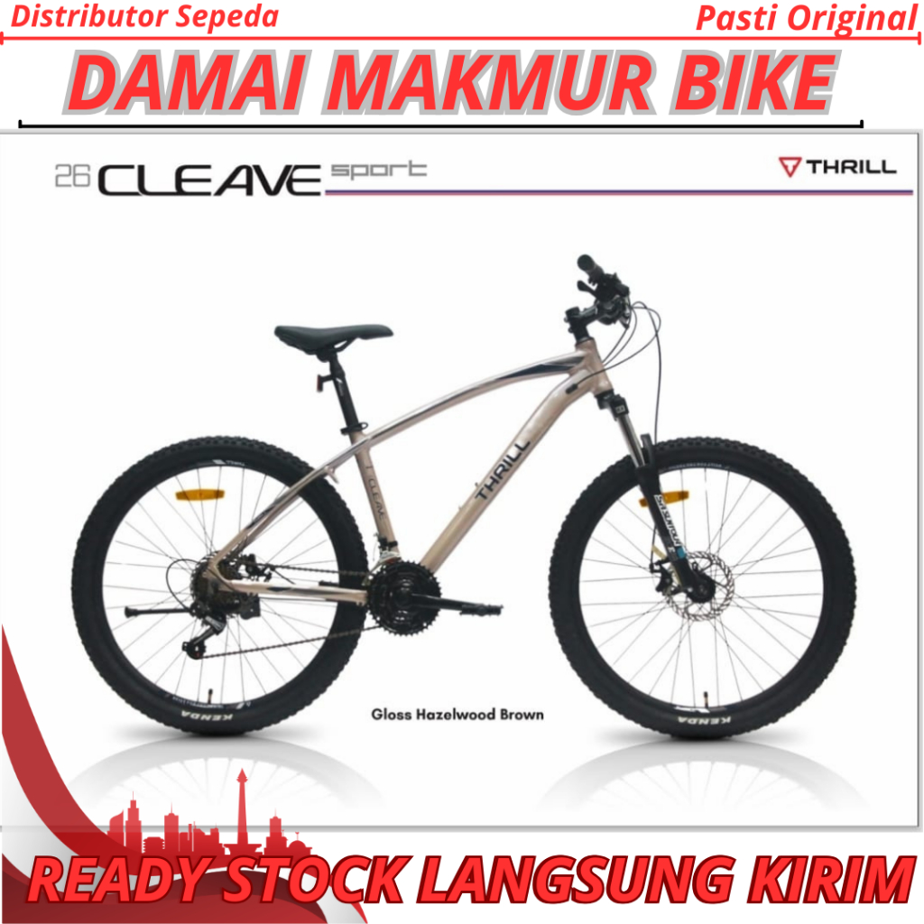 Sepeda Gunung MTB 26 THRILL CLEAVE SPORT ALLOY