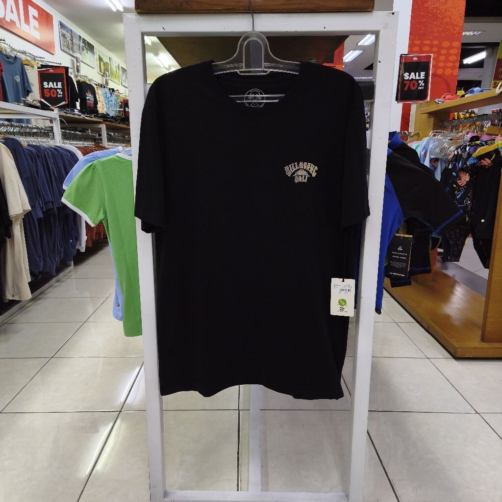 Kaos Billabong Throwback SS Tee Black Original