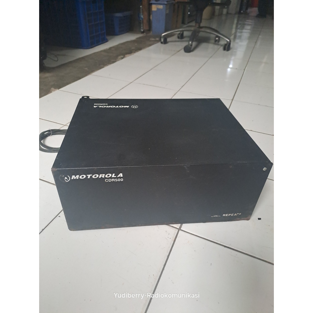 Repeater Motorola CDR500 VHF   Repiter Motorola Frekuensi Vhf Power Max 45 Watt Tipe MOTOROLA CDR 50