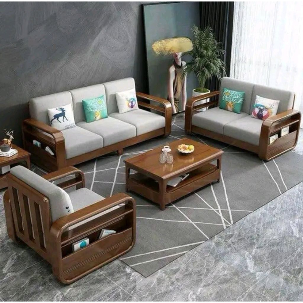 kursi tamu Sadewa kursi tamu jati kursi tamu minimalis kursi jati sofa tamu custom sofa tamu jati ku
