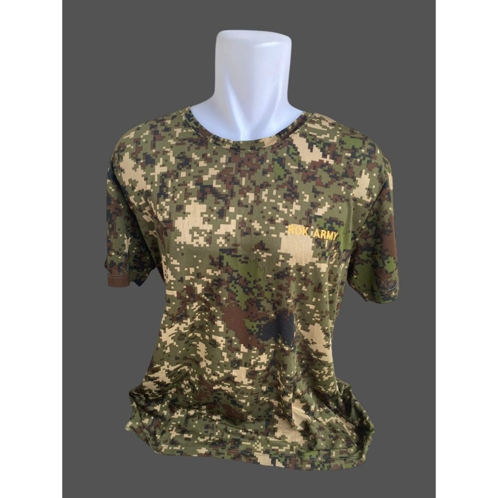 Kaos Camo Loreng Digital Granit Roka Republik Of Korea Army Tentara Korea Selatan Jumbo Like New (34