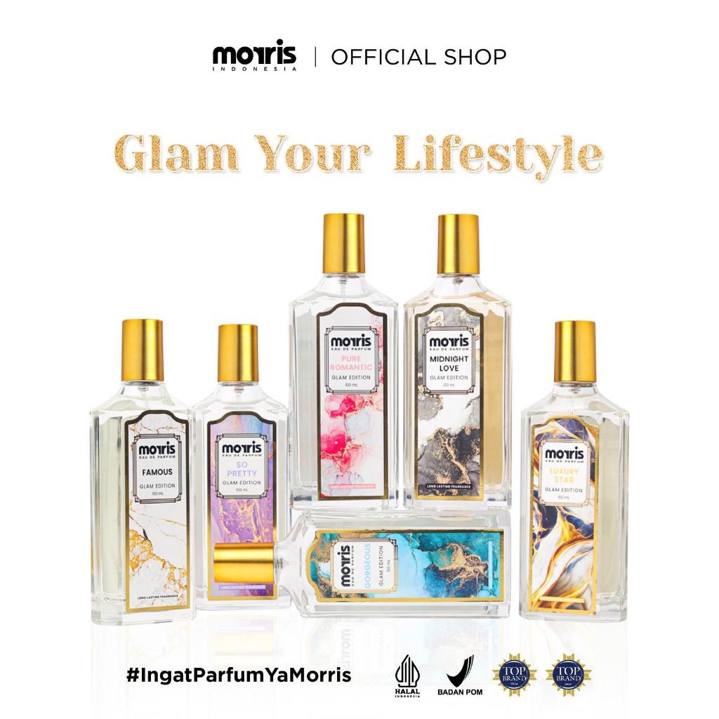 Morris Eau De Parfum Glam Edition 100ml - Parfum Wanita - Midnight Love