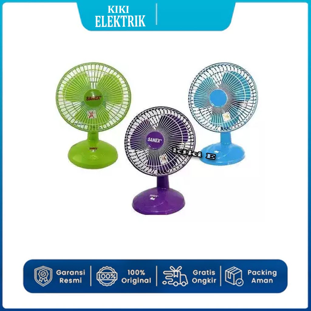 KIPAS ANGIN SANEX Kipas Angin Duduk Ukuran 6 Inch